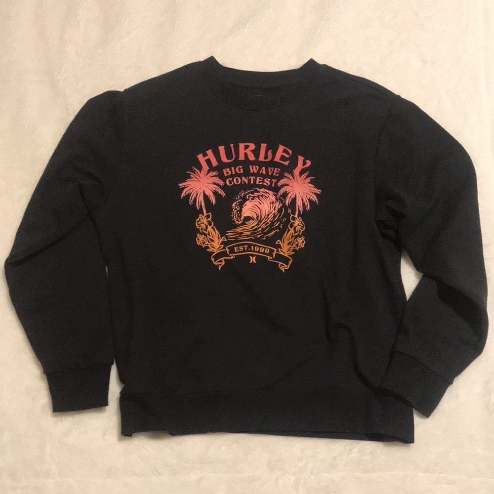 Black Hurley sweatshirt size Small
